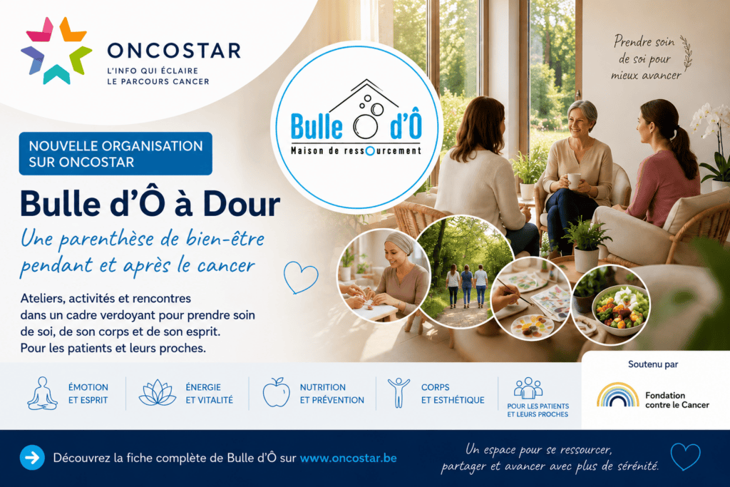 Bulle d’Ô à Dour : une parenthèse de bien-être pendant et après le cancer
